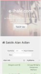 Mobile Screenshot of e-ihale.com